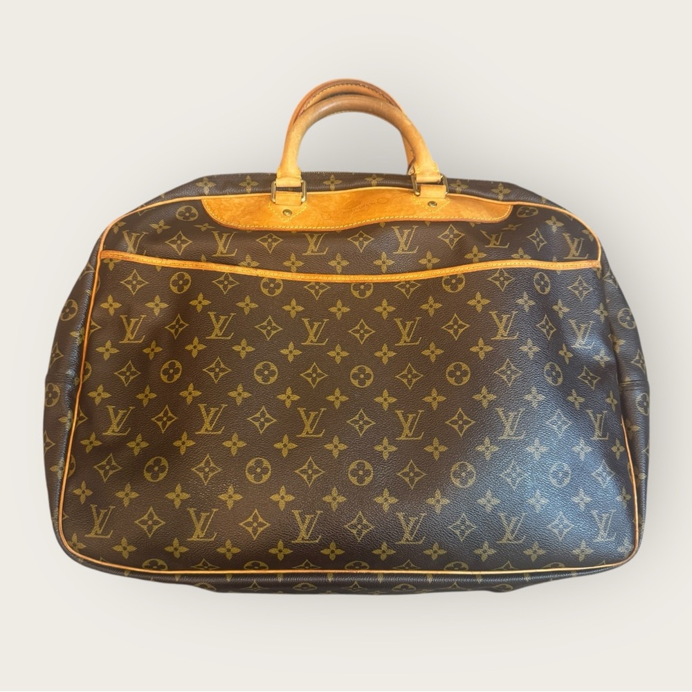 Louis Vuitton Brown Monogram Travel Bag